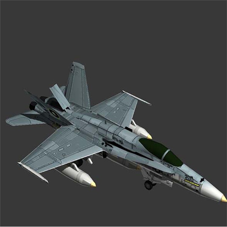 荔波3D舰载战斗机模型